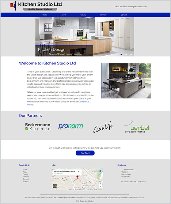 Kitchen Studio Ltd Website